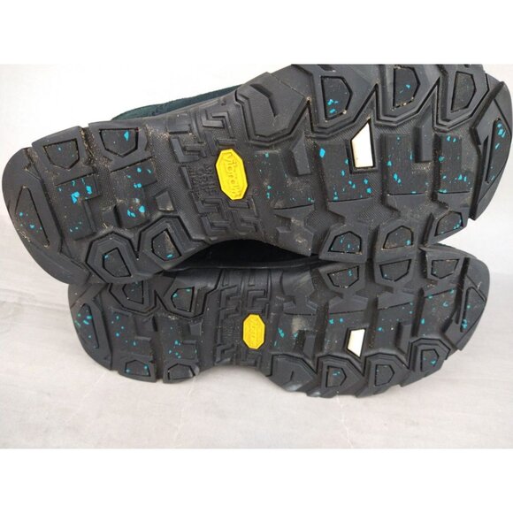 L.L. Bean Black Suede Women's 8.5 Mule Moc Shoes Vibram Artic Grip Primaloft - Picture 11 of 13